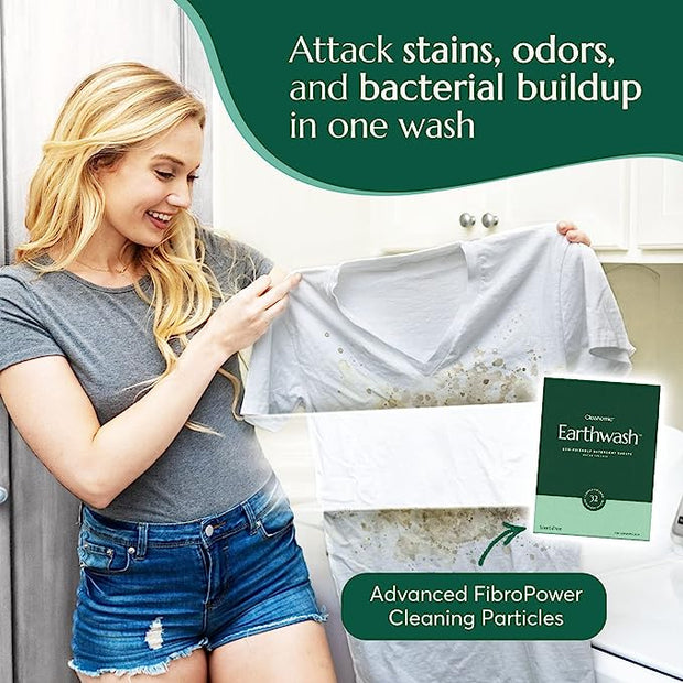 Earthwash Laundry Detergent Sheets